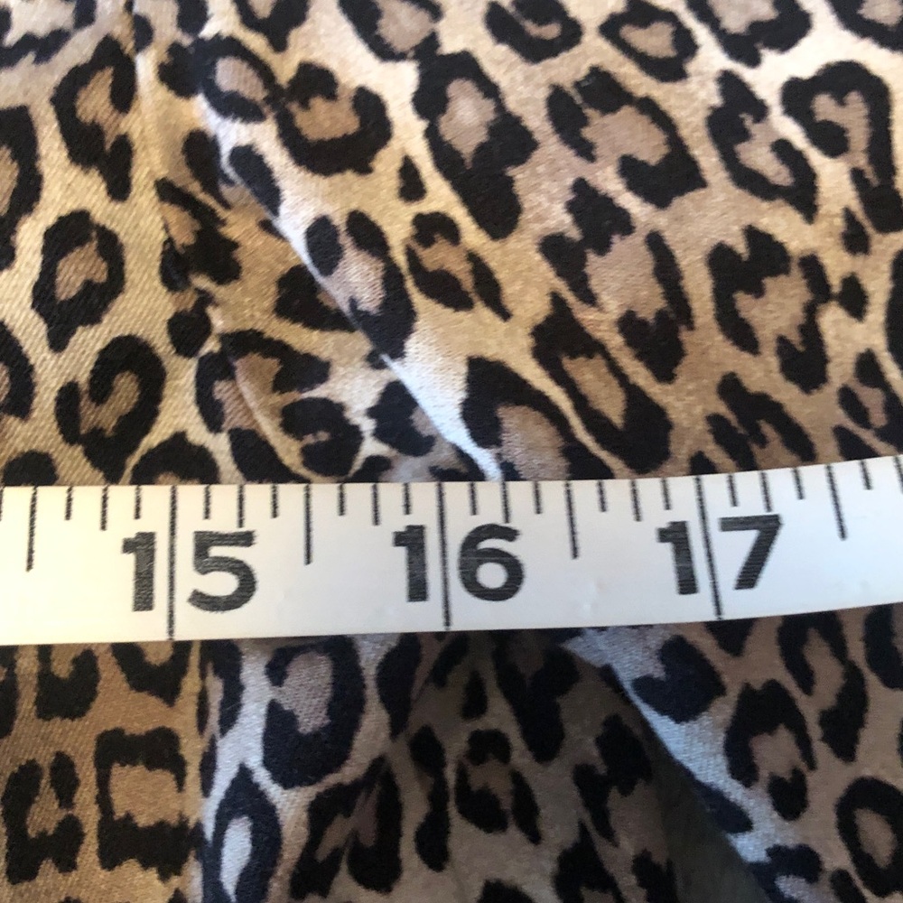 NWOT Leopard Print Button-Up Jacket - image 9
